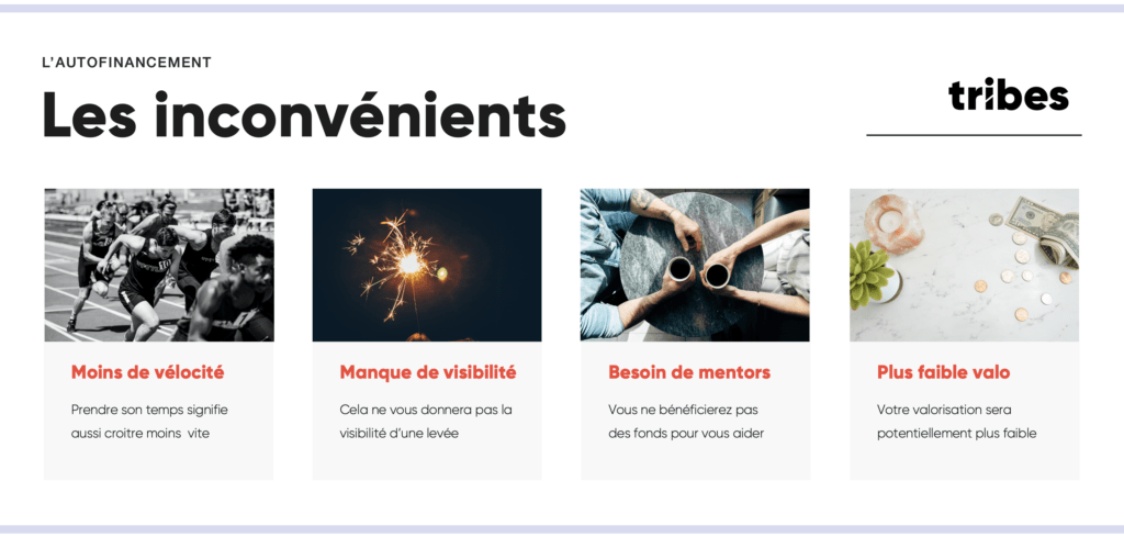 Inconvénients autofinancements