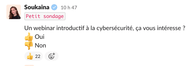 crème de la crème slack