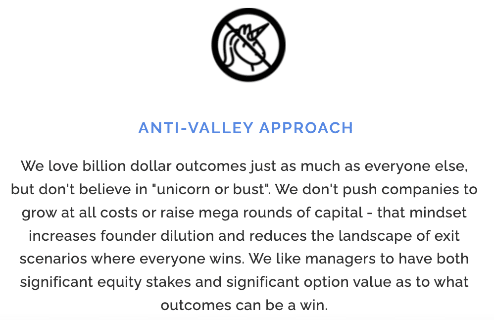 Anti-Valley approach
